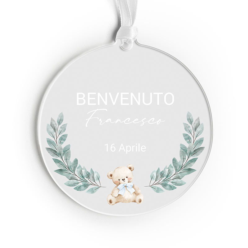 Bomboniera Nascita Orsetto