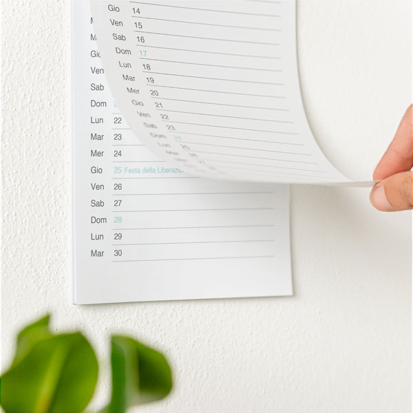 Calendario personalizzato Vertical