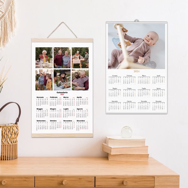 Calendario personalizzato Personal Fotografico annuale