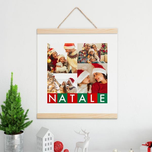 Poster Collage Natale 30x30
