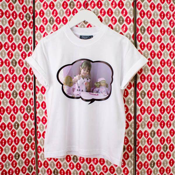 T-Shirts Bambino personalizzata Maglietta personalizzata 100% cotone