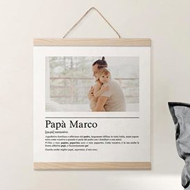 Poster Collage Papà