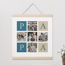 Poster Collage Papa